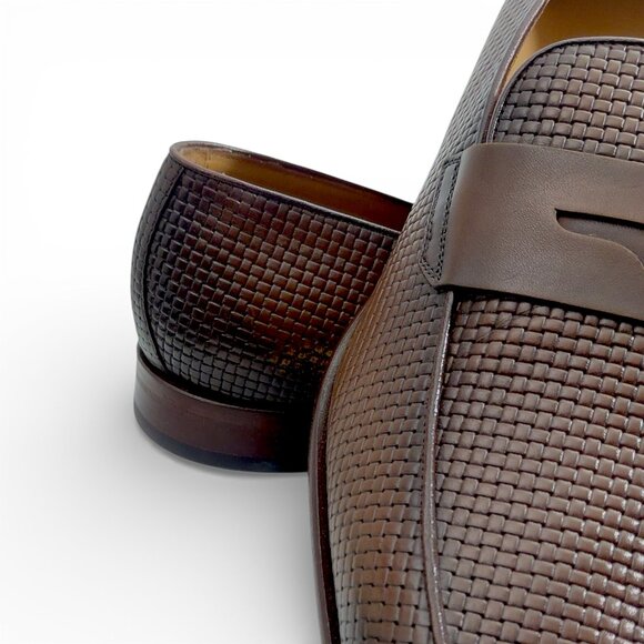 Hugo Boss Penny Brown Leather Loafers UK 8 US 9 main image 12